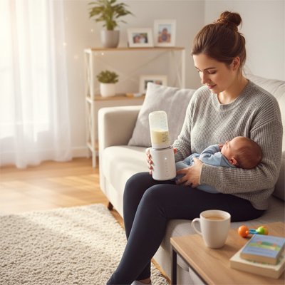 chauffe biberon ultra-rapide distribution homogène