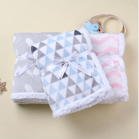couverture bébé douce pour poussette multifonctions