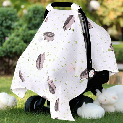 couverture bébé multifonction pour tout petits hérissons