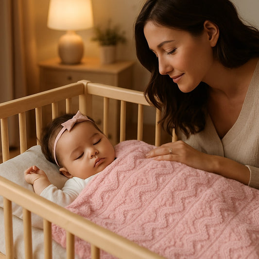 couverture bébé ultra douce matière respirante 