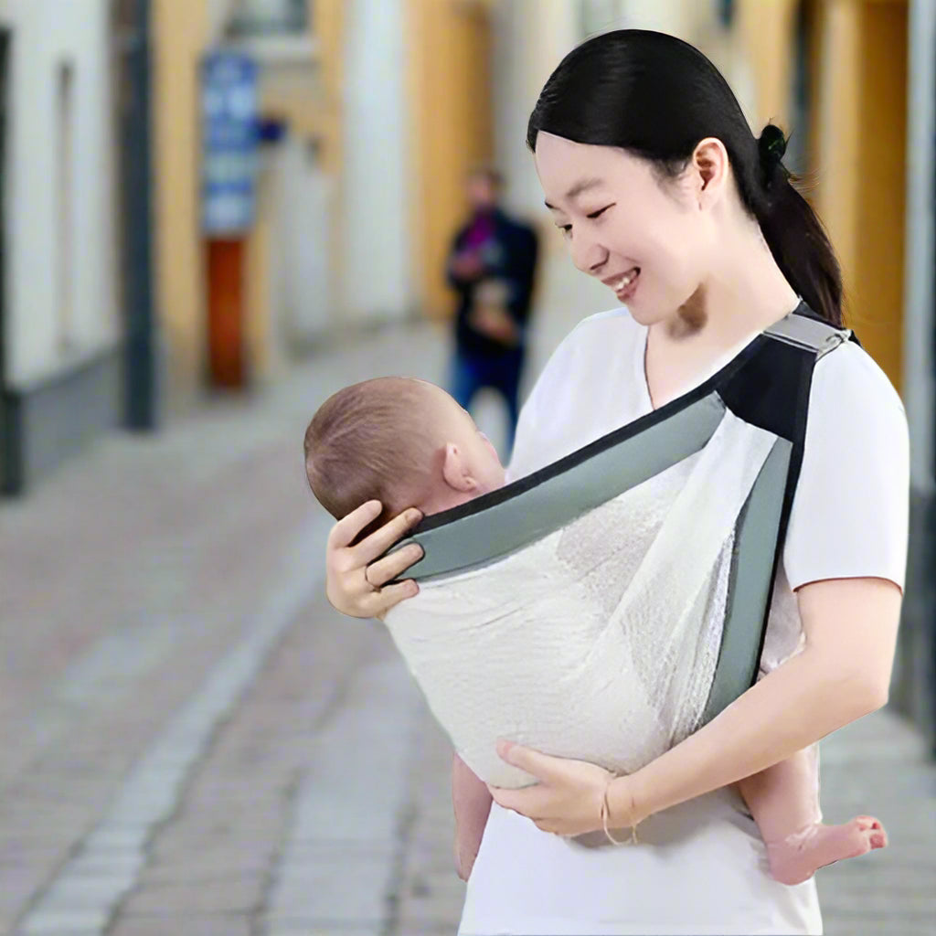 porte bébé babycarrier ergononmique en coton