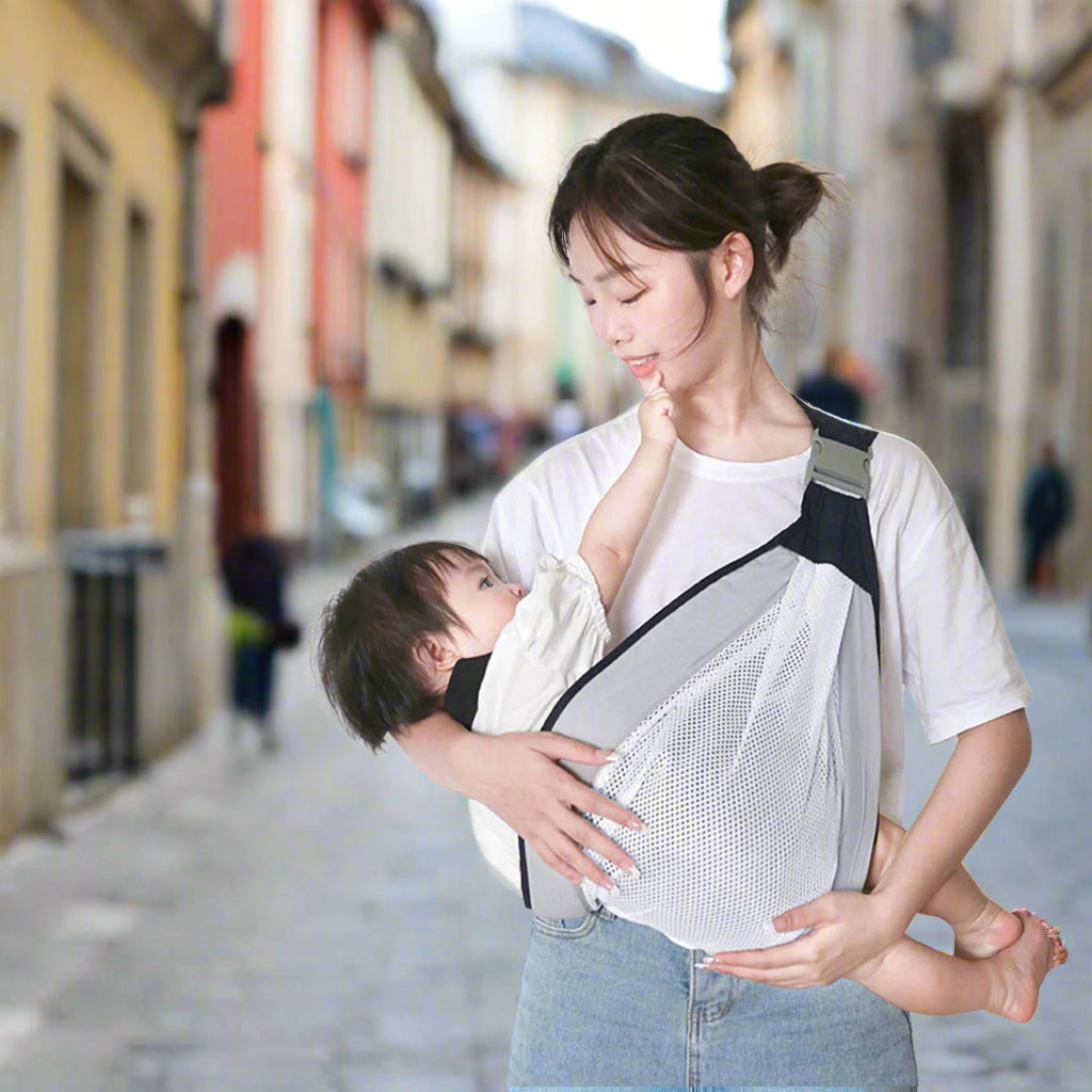 porte bébé babycarrier gris amour bébé