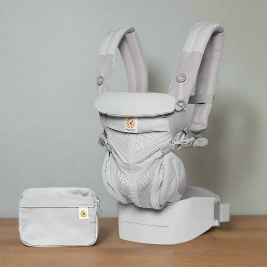 porte bébé breathbabybag gris