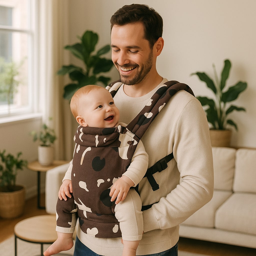 porte bébé matbabys polyvalent face au monde