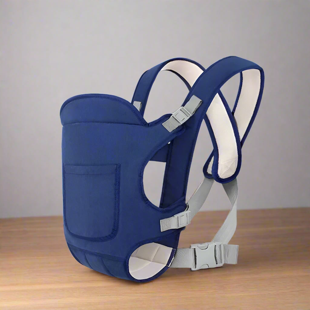 porte bebe naissance bleu 