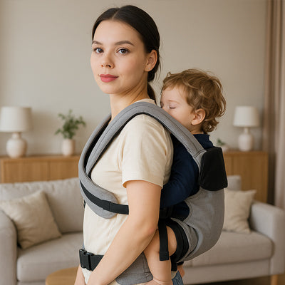 porte bébé physiologique pour nouveau-né transport arrière 