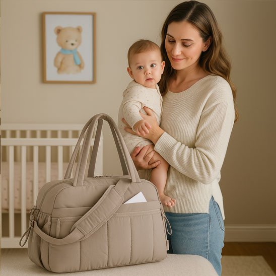 sac a langer élégance pratique matelassé