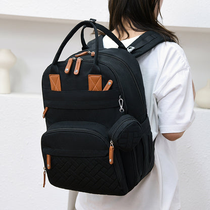 sac à langer matbabys stylé noir