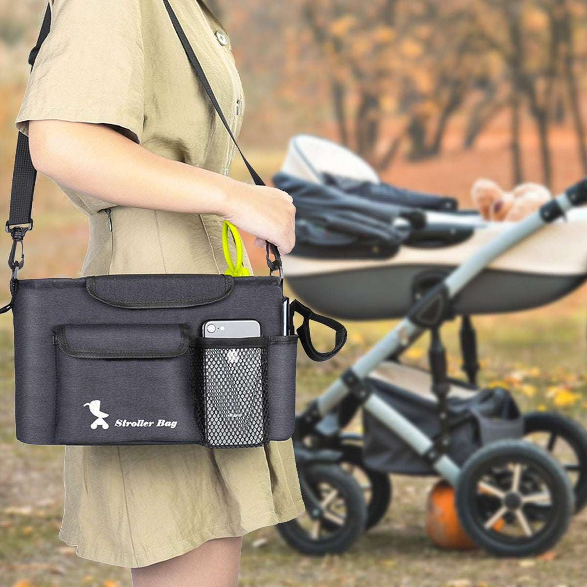 sac à langer universel en bandoulière
